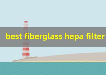 best fiberglass hepa filter